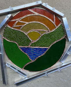 First foiling gave me a glimpse into what the piece would look like and (surprisingly for a first attempt) I didn't hate it.