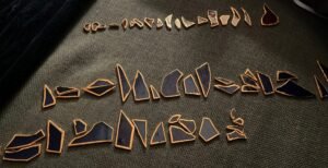 “Small” projects aren’t interesting to me. I still stand by my decision but foiling all the tiny pieces tried even my patience.