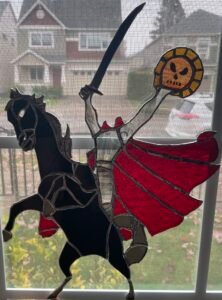 My second “one for me.” Any fan of the childhood animated classic The Adventures of Ichabod & Mr. Toad knows the merchandise is rare so I decided to create my own for the season.