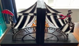 A sweet sixteen gift for a lover of Erin Morgenstern’s The Night Circus. It’s a legit miracle I was able to get all those tiny pieces to stay together and resemble something from the books.