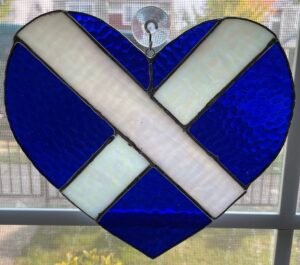 A gift for Australian friends we met while living in Scotland. The love of the Saltire runs deep.